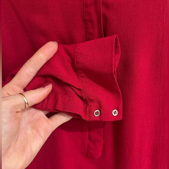 H&M Women's Red Blouse - Picture 5 of 7